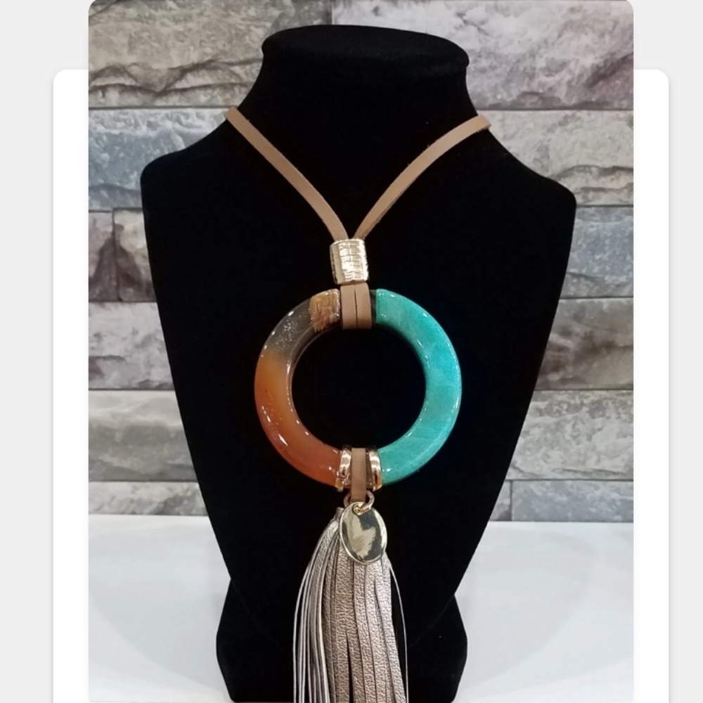 Tropical Statement Necklace